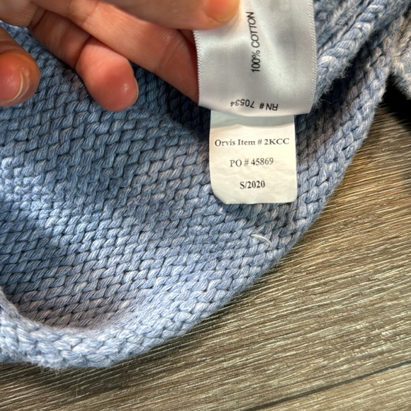 Orvis blue sweater woman’s X-Large - Picture 3 of 5